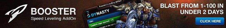 dynasty booster addon wow leveling guides