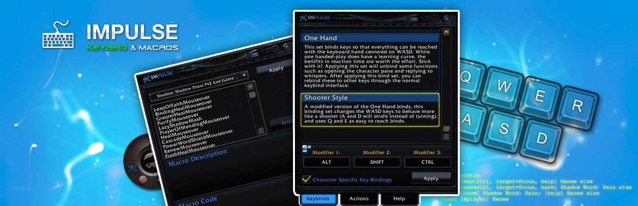 dynasty wow impulse addon review - wow macro guide